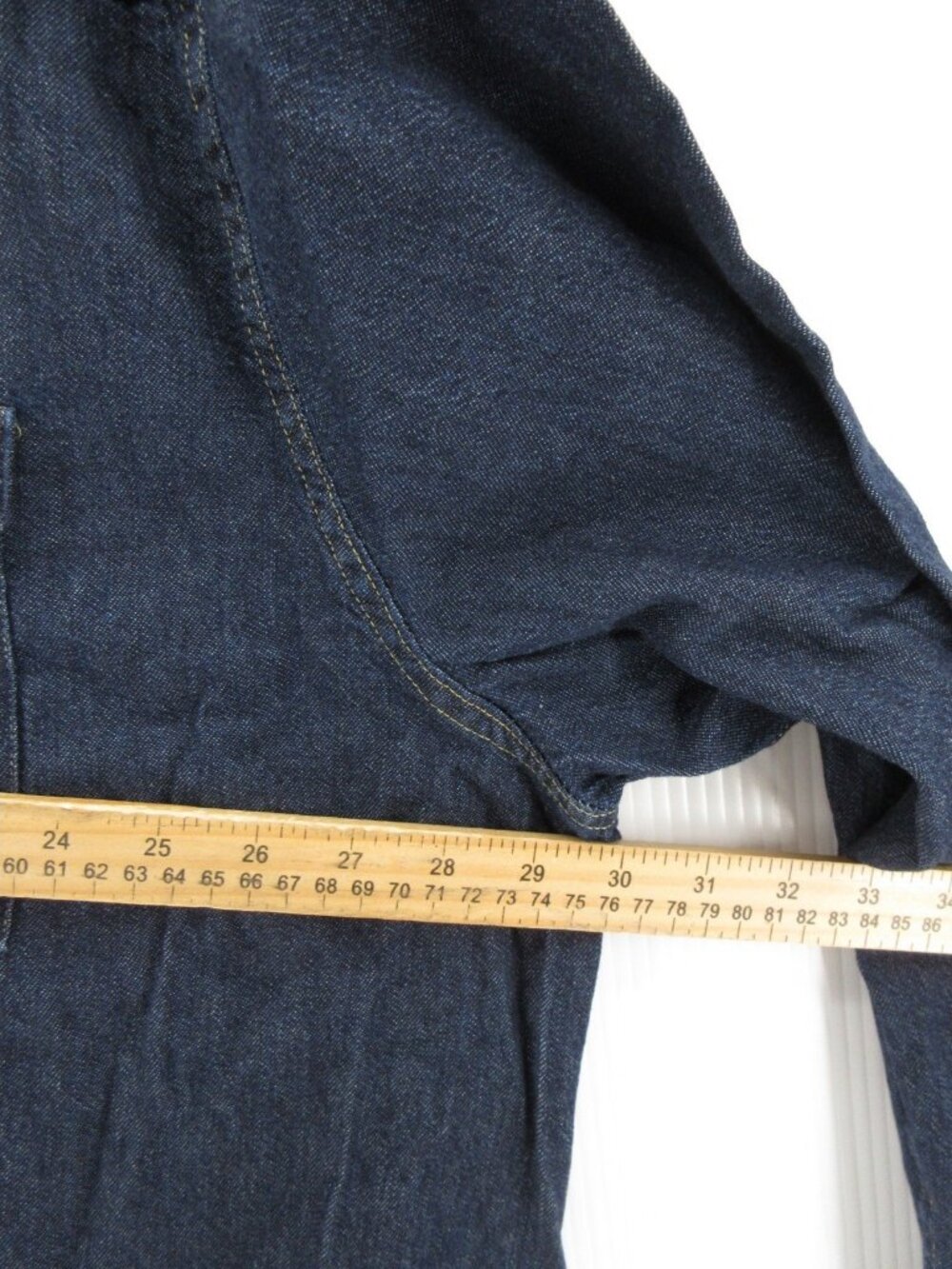 Levis Shirt XXXL Western Pearl Snap Red Tab Denim Cowboy Rodeo NEW - Picture 6 of 16